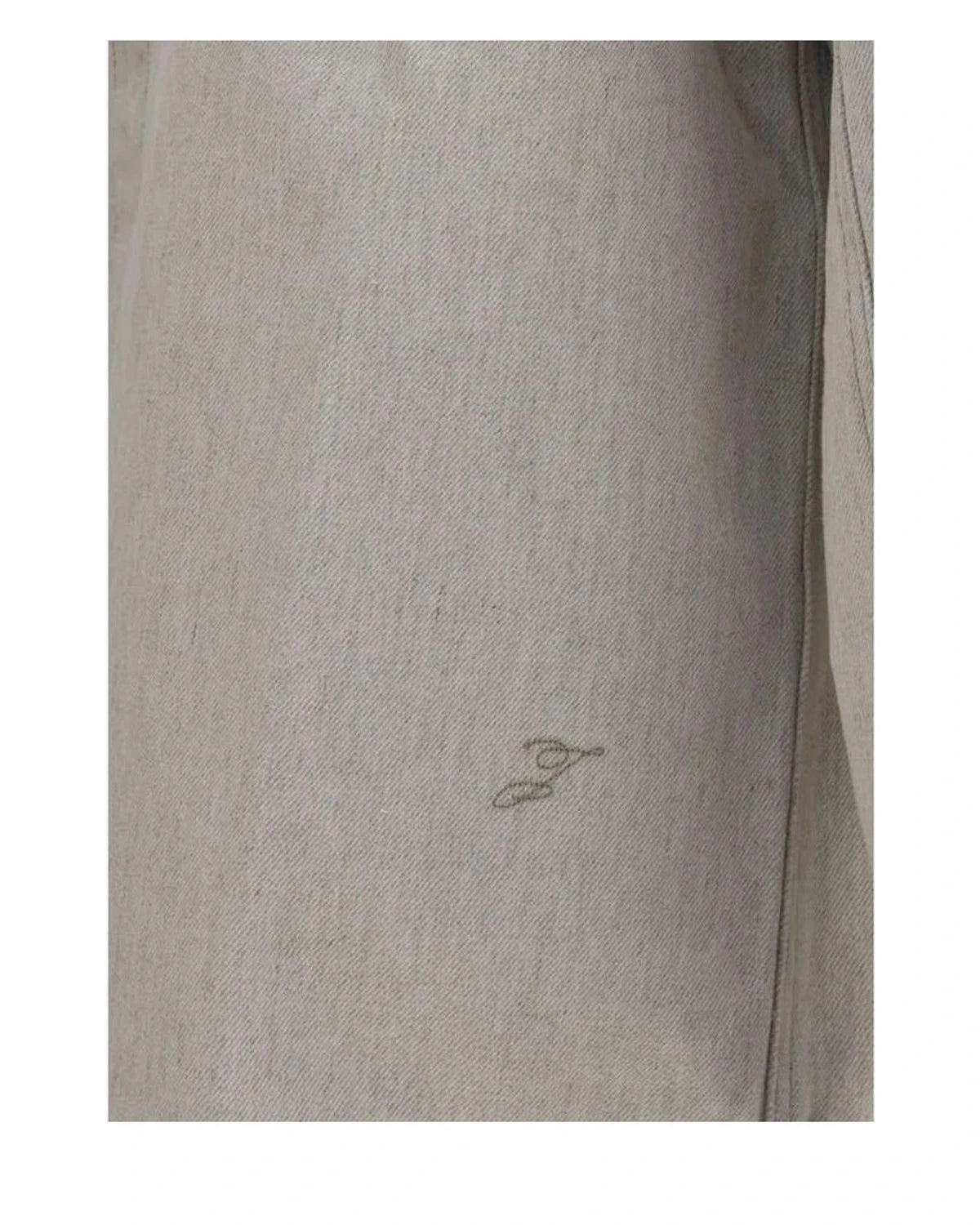 Jacquemus Dress Shirt in beige, Cotton — view 3
