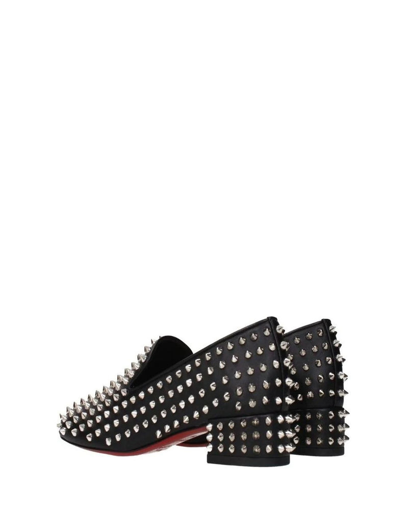 Christian Louboutin Black Loafers 