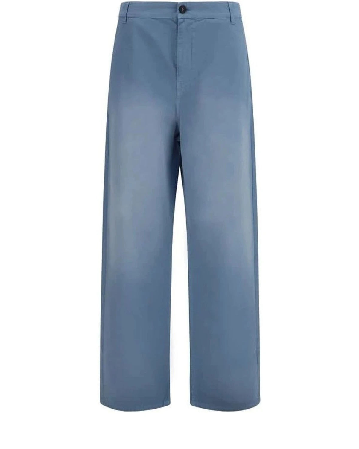Miu Miu Trouser in blue, Cotton