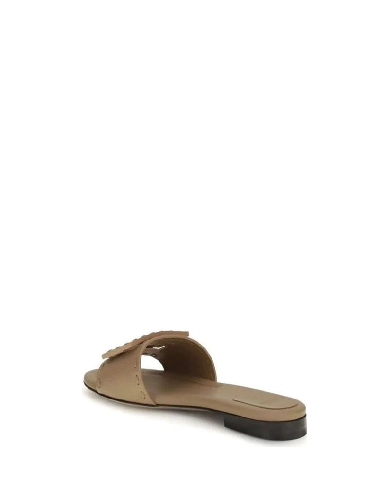 Fendi Beige Sandals 