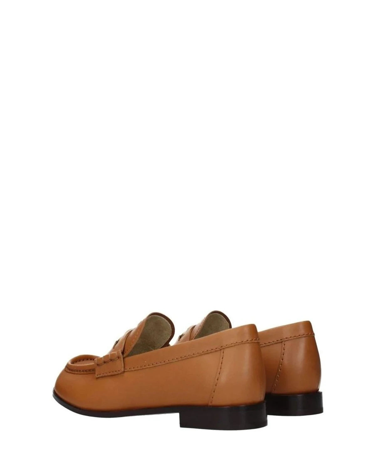 Miu Miu Brown Loafers 