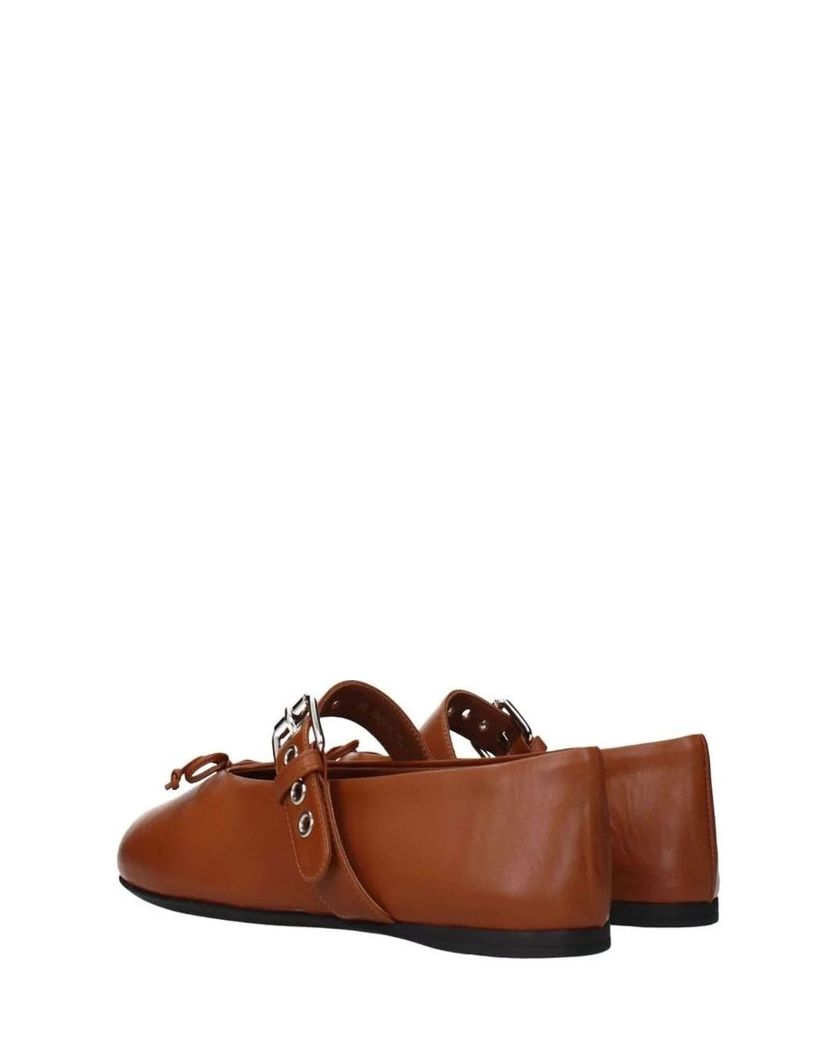 Miu Miu Brown Ballet Flats 