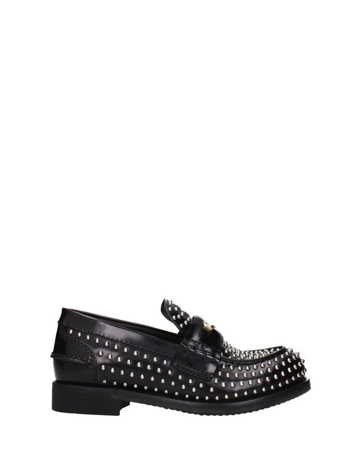 Miu Miu Black Loafers 