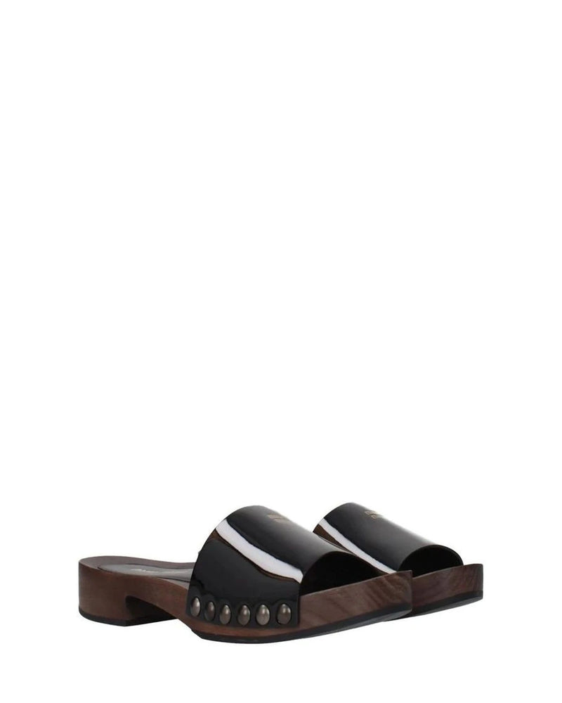 Miu Miu Black Sandals 