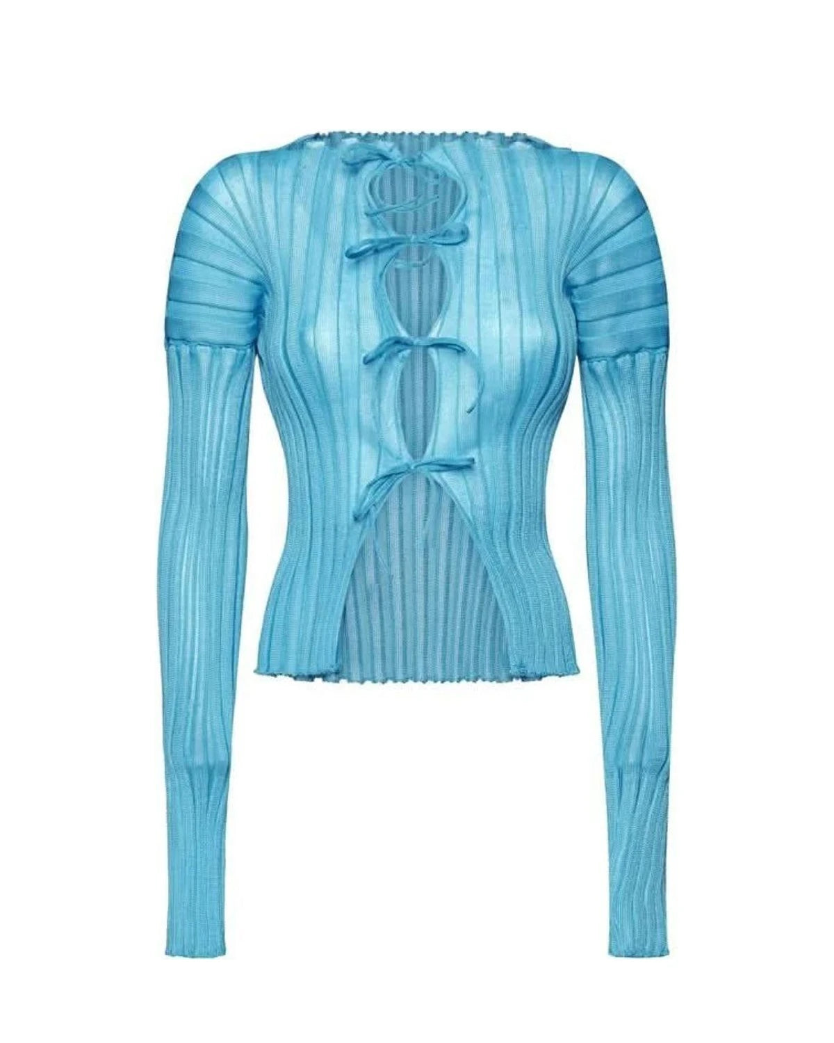 A. Roege Hove Cardigan in blue, Cotton
