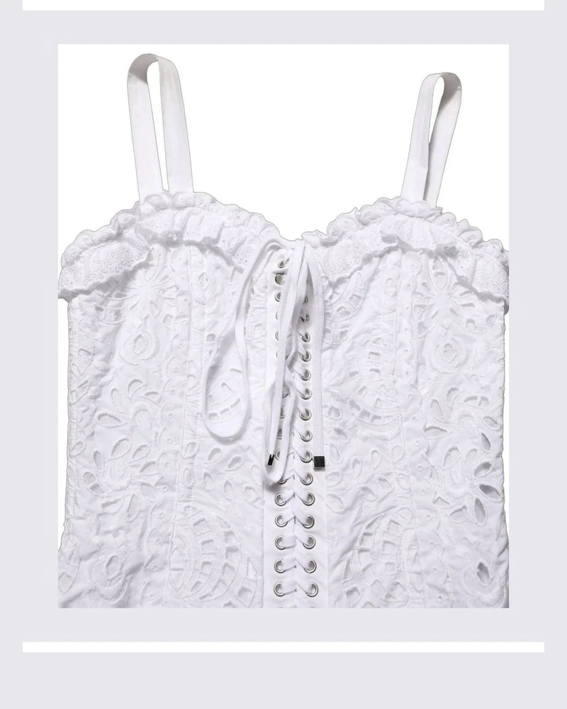 Dolce & Gabbana Dresse in white, Cotton