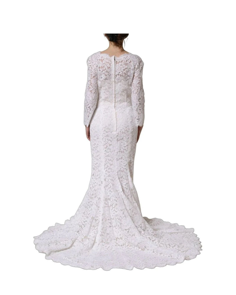 Dolce & Gabbana Wedding Dresse in white, Silk — view 5