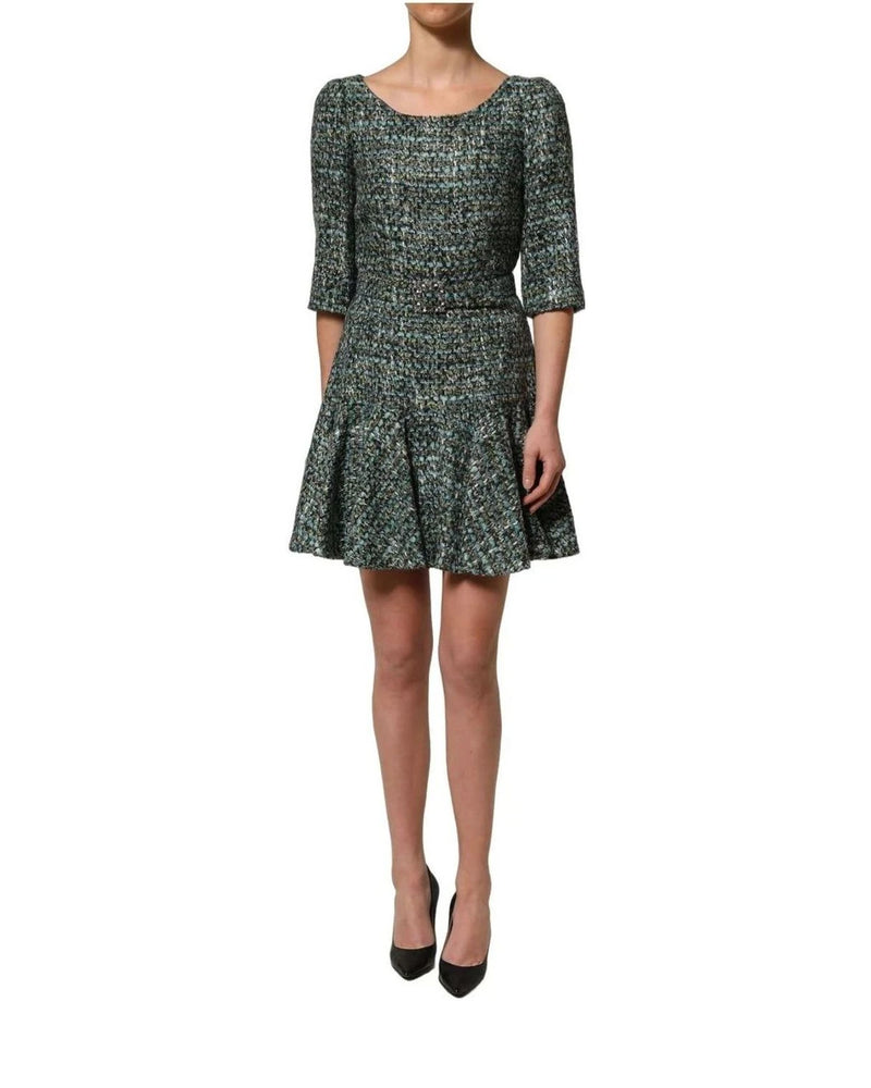Dolce & Gabbana Dresse in multicolor, Silk — view 5