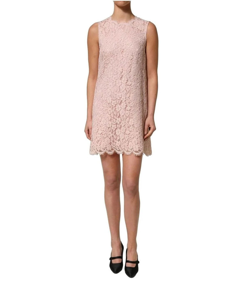 Dolce & Gabbana Dresse in pink, Silk — view 3