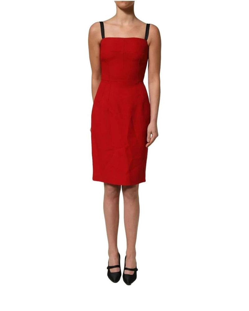 Dolce & Gabbana Dresse in red, Polyester — view 2