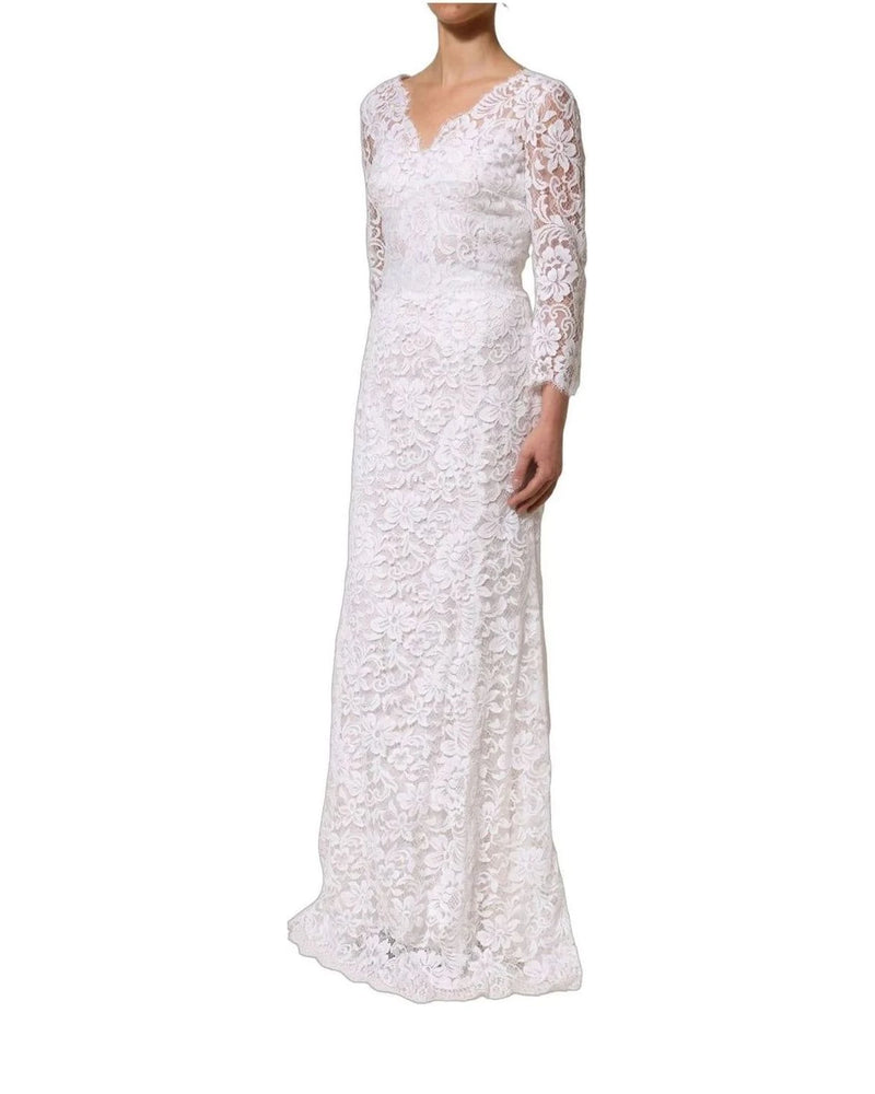 Dolce & Gabbana Dresse in white, Silk — view 4
