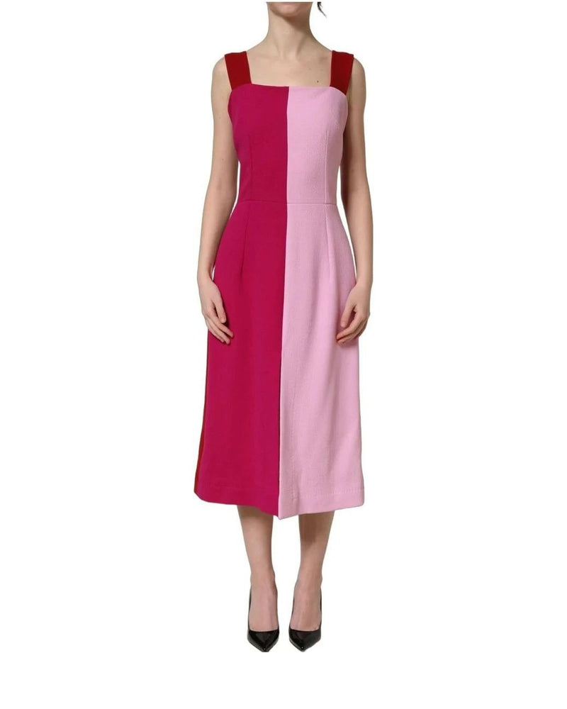 Dolce & Gabbana Dresse in pink, Silk — view 5