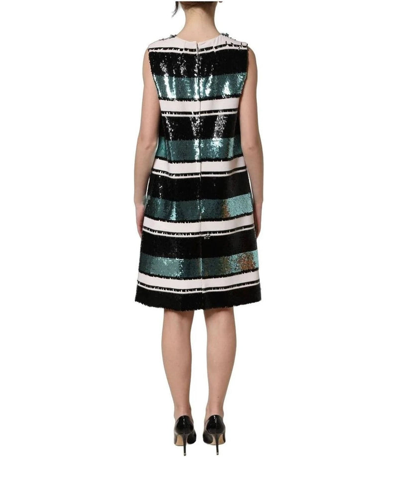 Dolce & Gabbana Dresse in multicolor, Silk — view 5