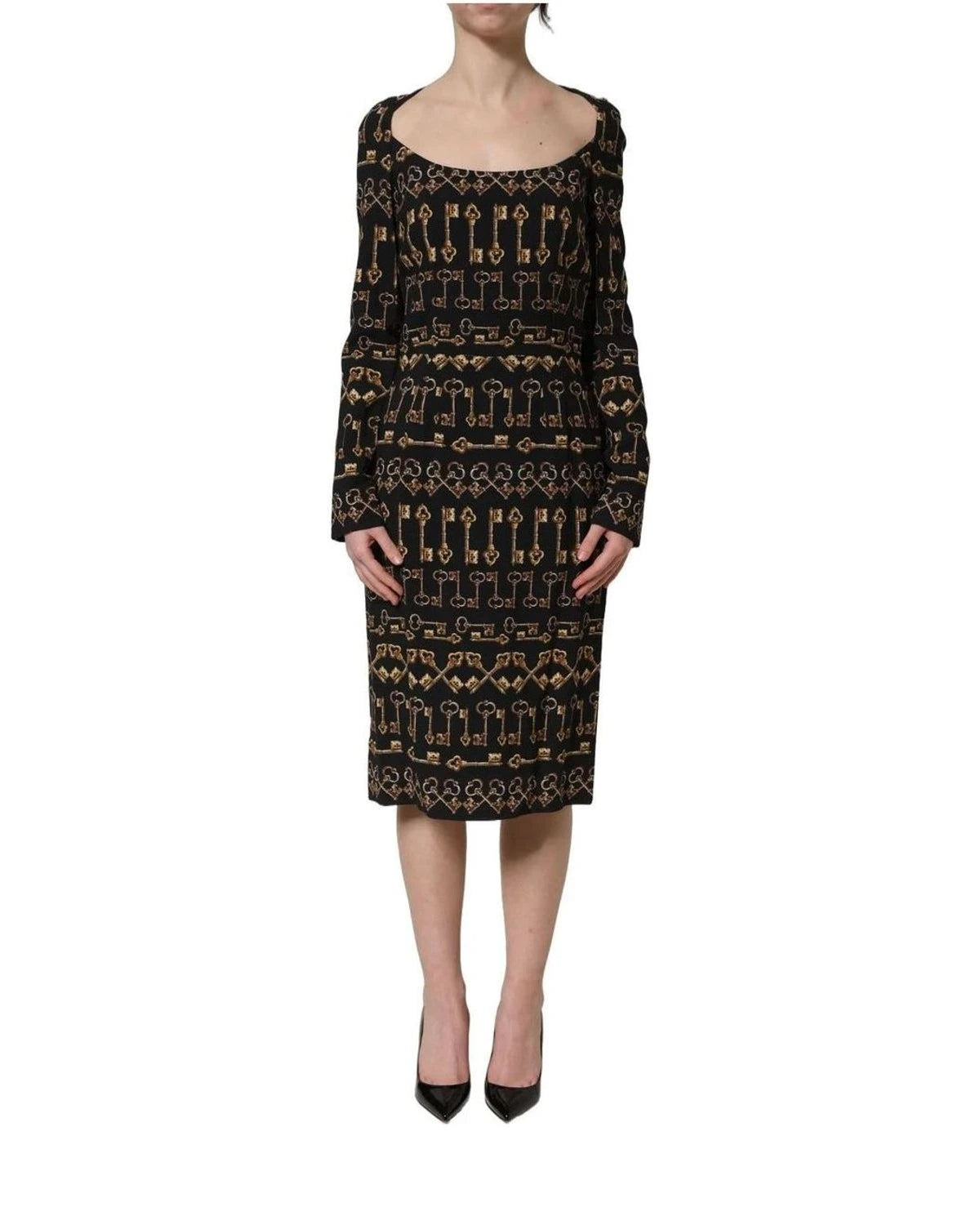 Dolce & Gabbana Dresse in black, Silk — view 2