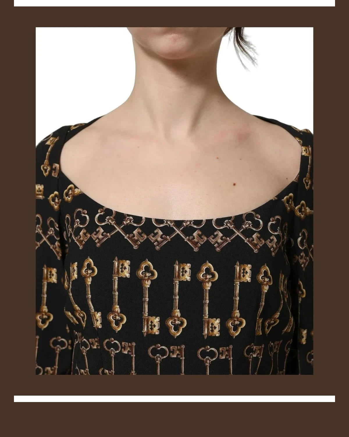 Dolce & Gabbana Dresse in black, Silk — view 5