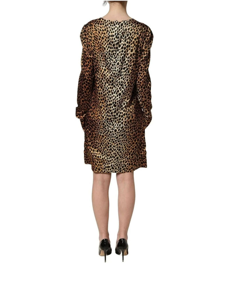 Dolce & Gabbana Dresse in brown, Silk