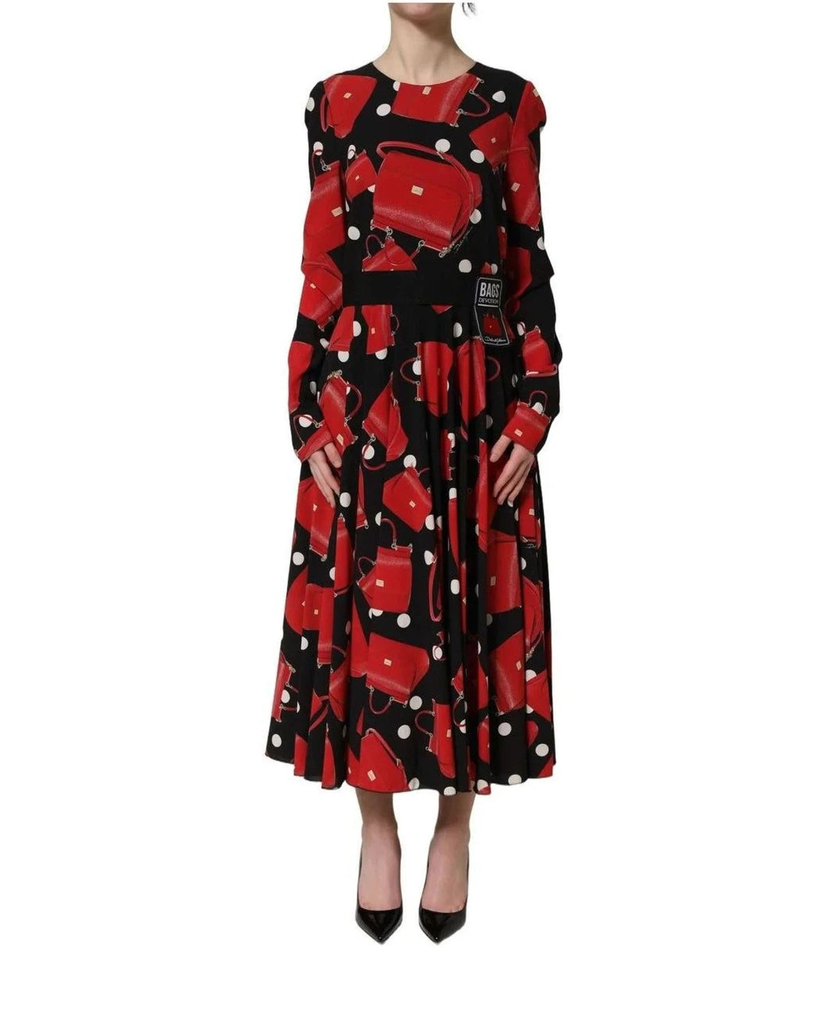 Dolce & Gabbana Dresse in black, Silk — view 2