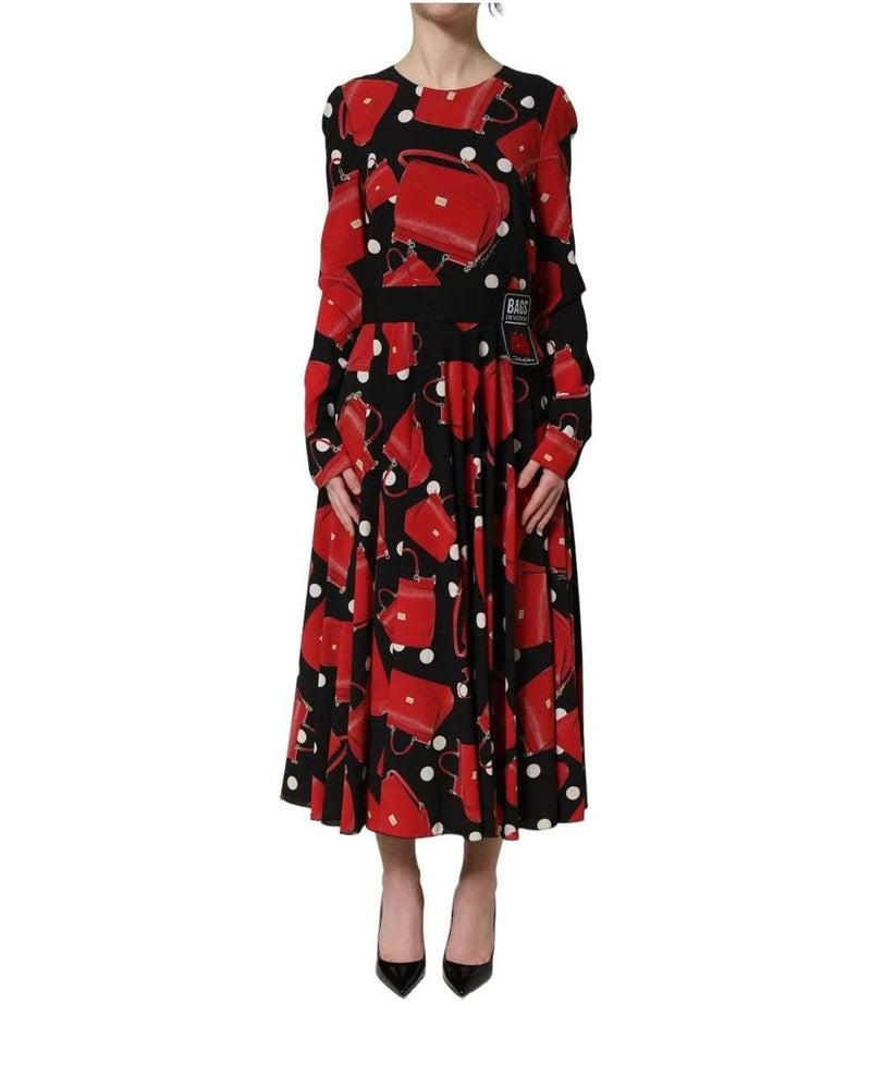 Dolce & Gabbana Dresse in black, Silk — view 3