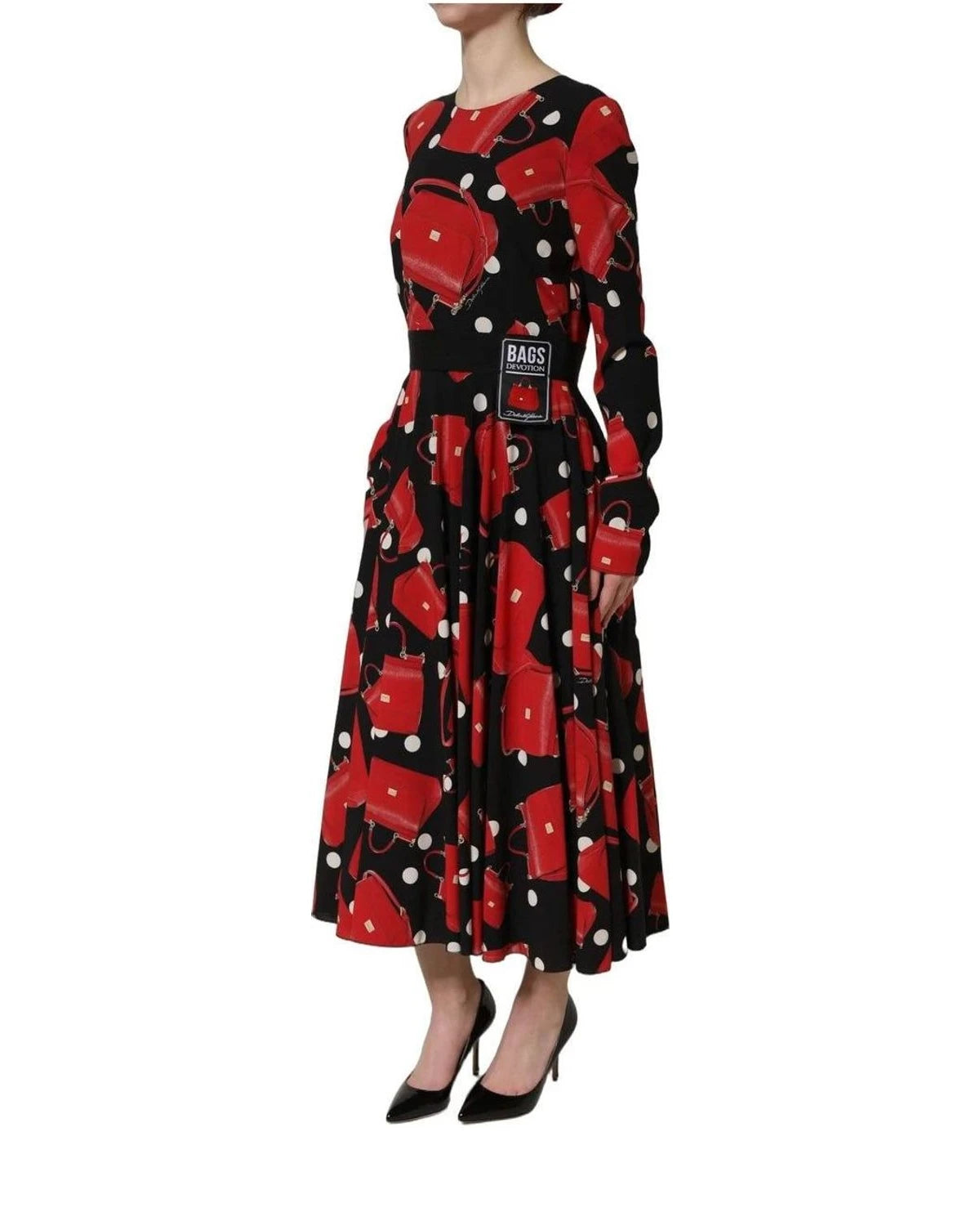 Dolce & Gabbana Dresse in black, Silk — view 4