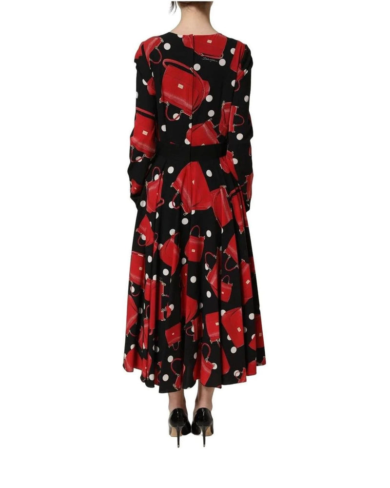 Dolce & Gabbana Dresse in black, Silk — view 5