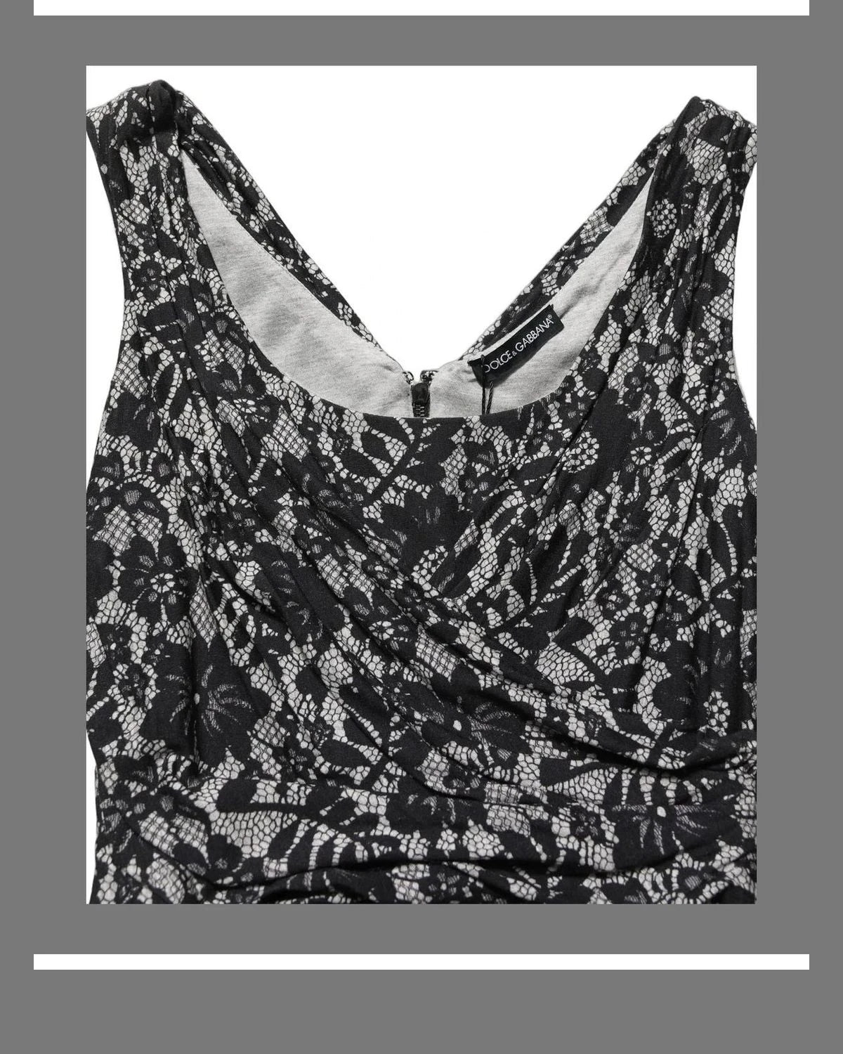 Dolce & Gabbana Dresse in black, Viscose — view 7