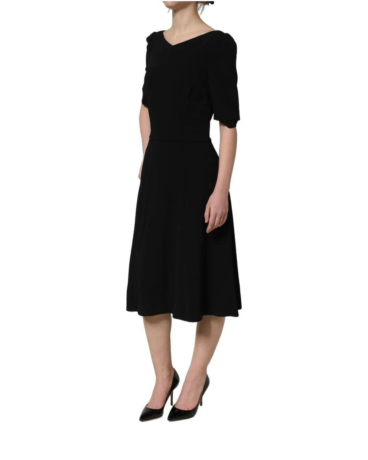 Dolce & Gabbana Dresse in black, Silk — view 4