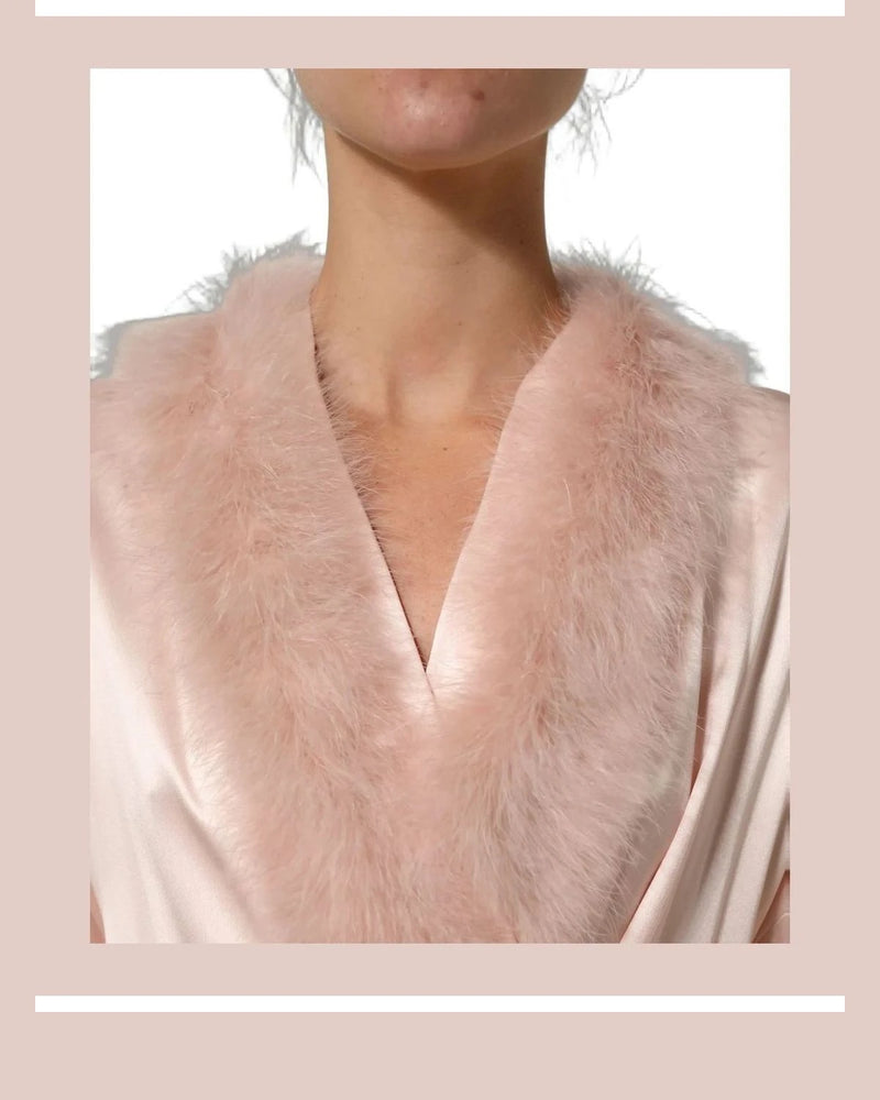 Dolce & Gabbana Dresse in pink, Turkey Feather — view 5