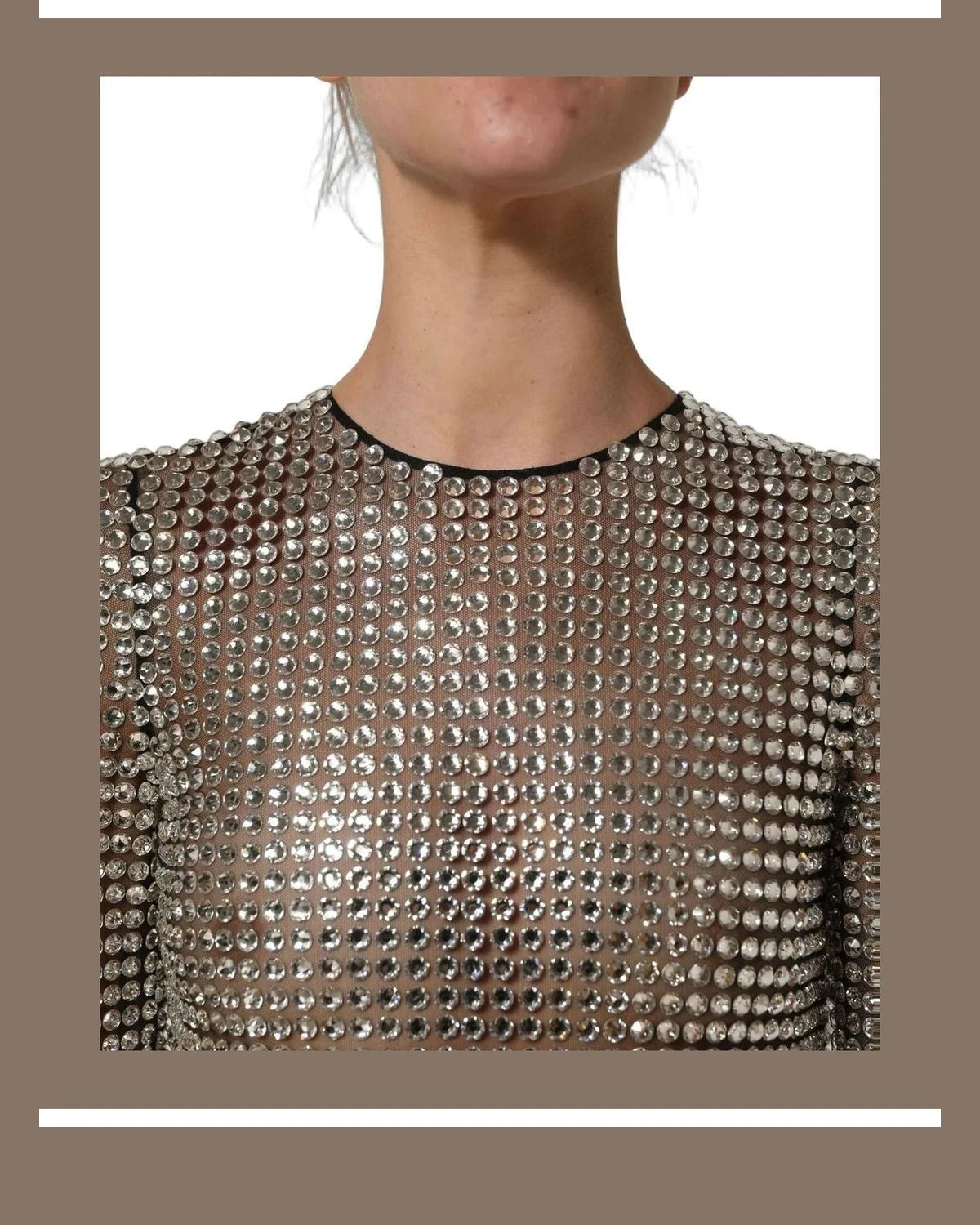 Dolce & Gabbana Dresse in beige, Nylon — view 5