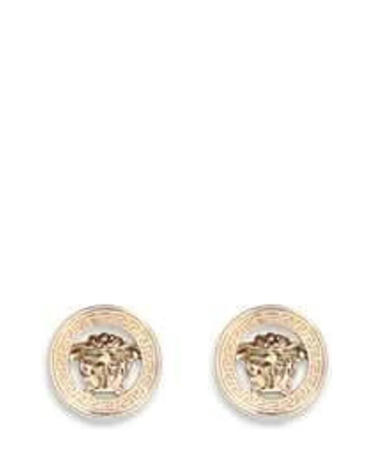 Versace Earring in gold, Metal Metallic