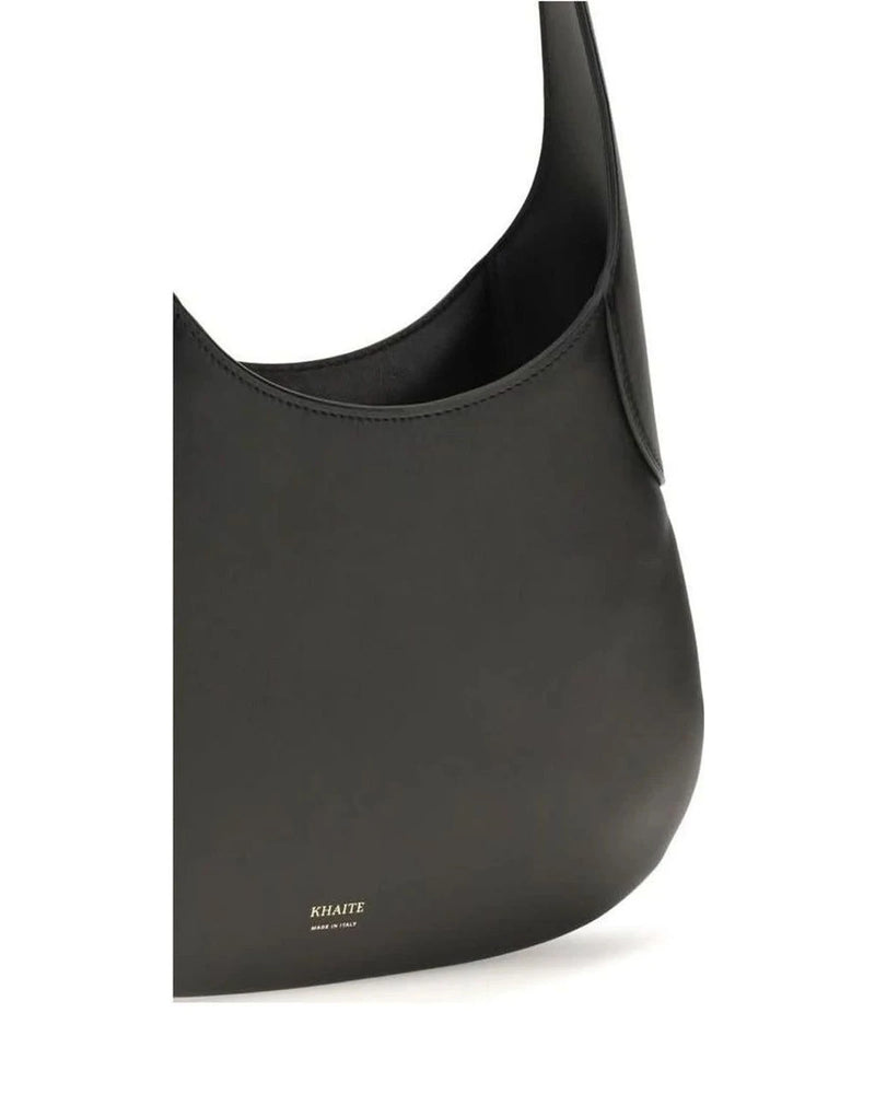 Khaite Black Hobo Bag 