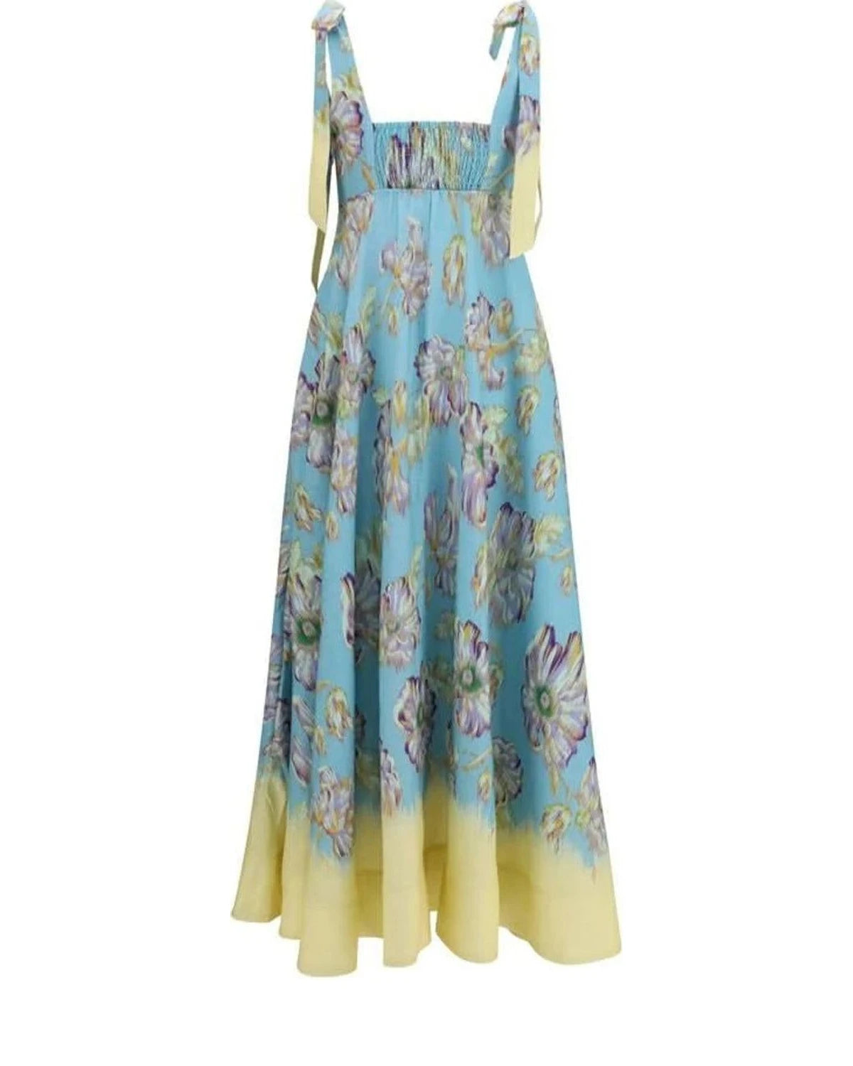 Alemais Dresse in blue, Linen — view 2