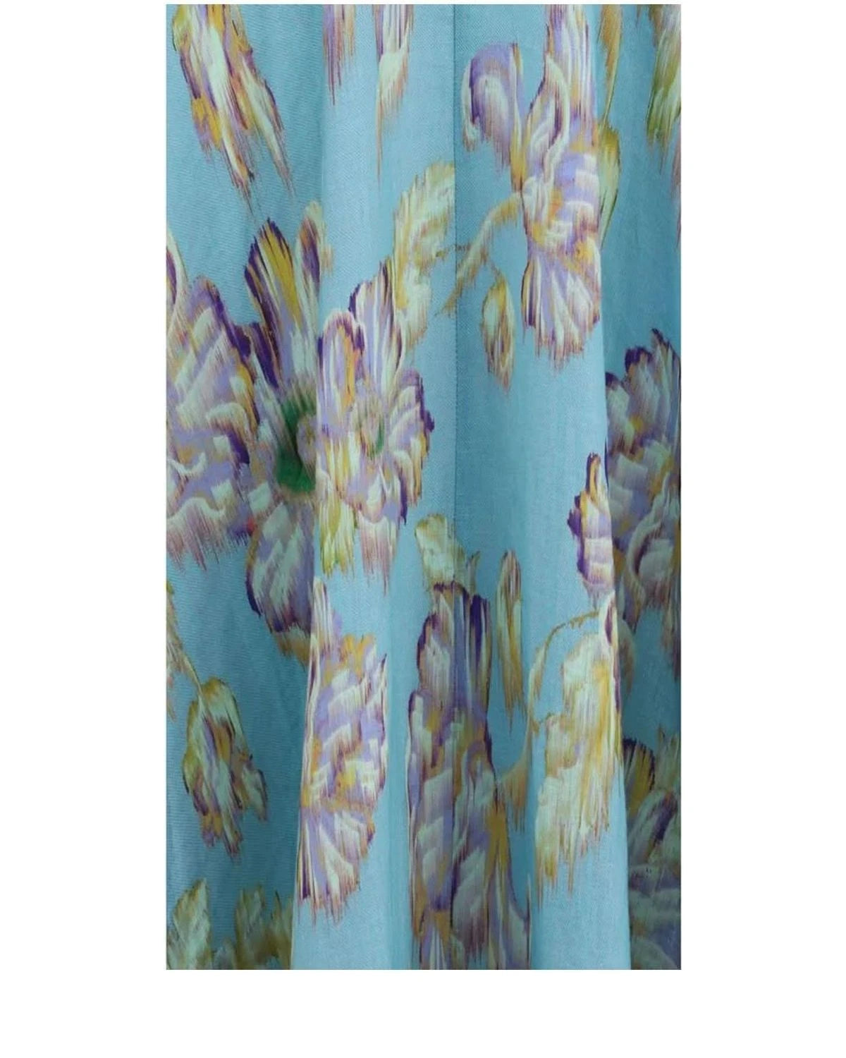 Alemais Dresse in blue, Linen — view 3