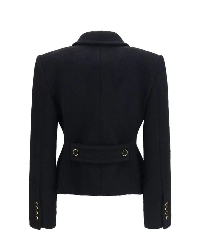 Chloé Blazer in black, Merino Wool — view 2