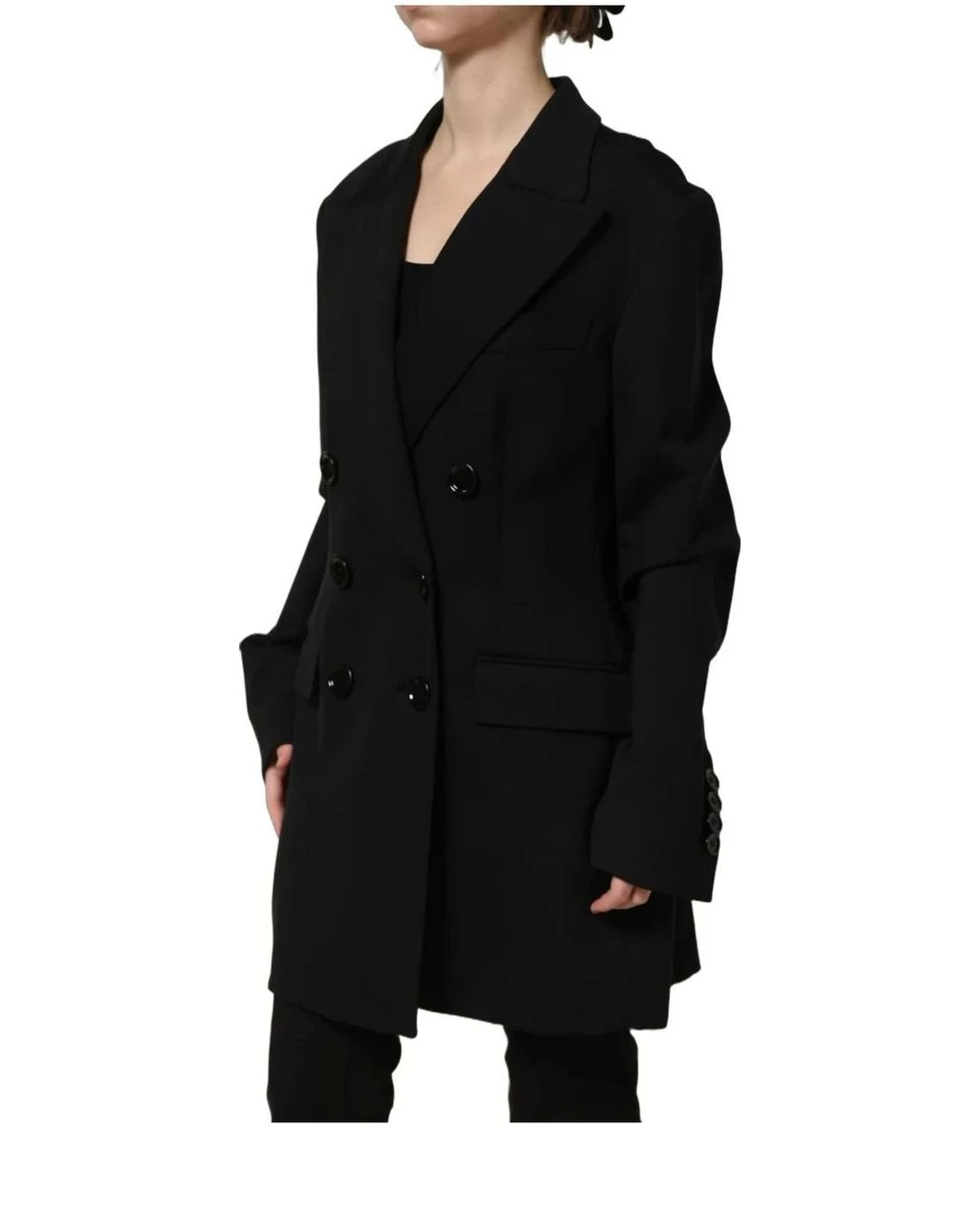 Dolce & Gabbana Blazer in black, Silk — view 4