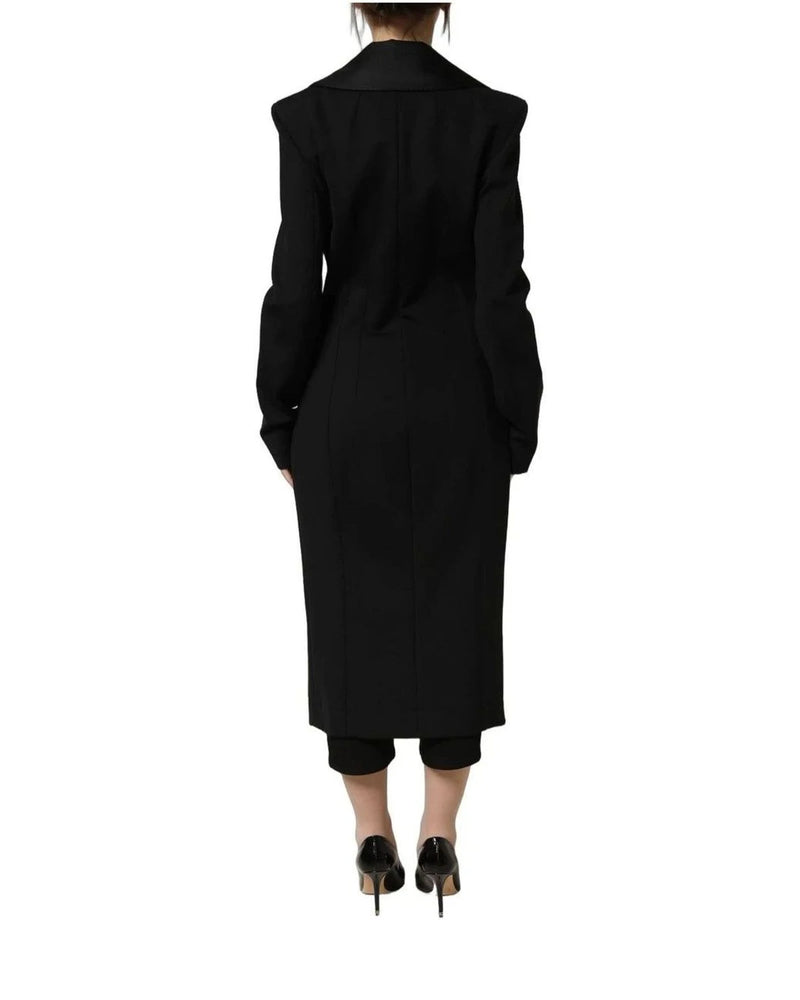 Dolce & Gabbana Overcoat in black, Nylon