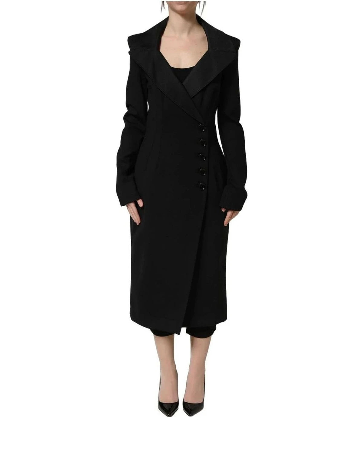 Dolce & Gabbana Overcoat in black, Nylon — view 5