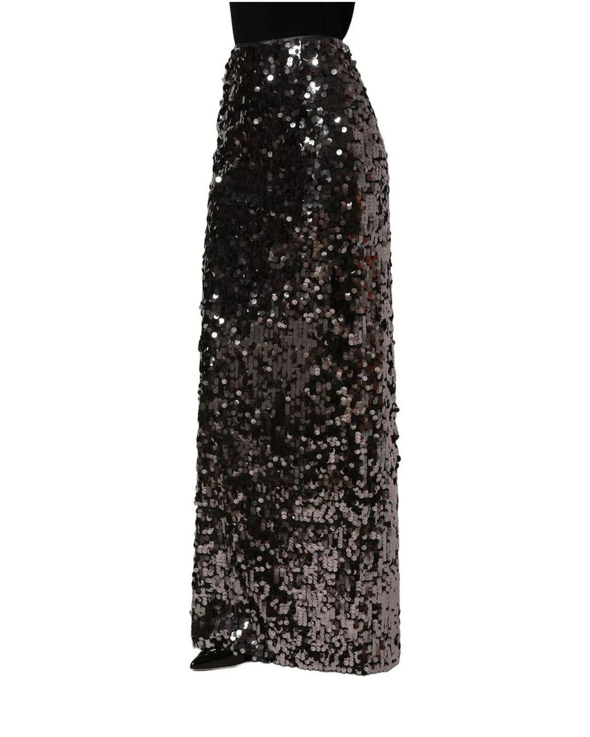 Dolce & Gabbana Skirt in brown, Silk — view 4
