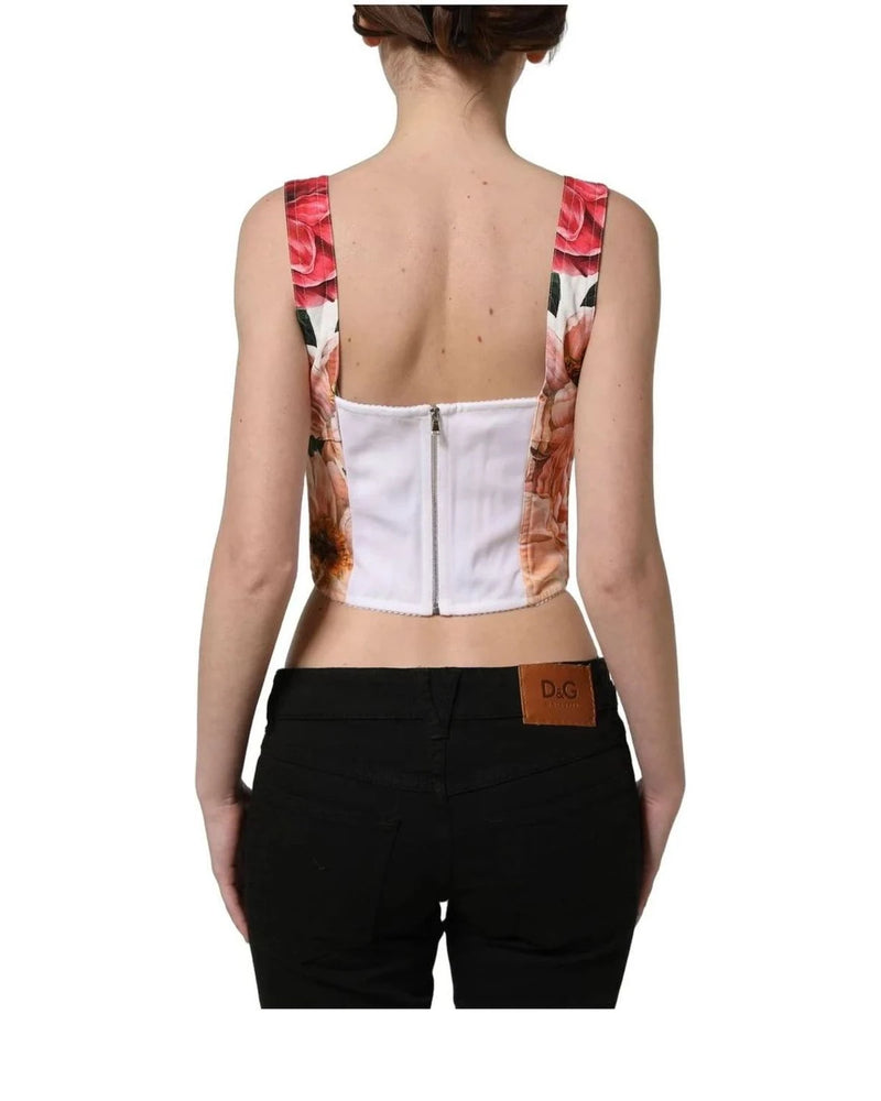 Dolce & Gabbana Corsets & Bustier in red, Nylon — view 4