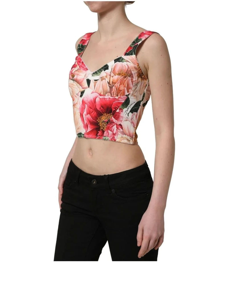 Dolce & Gabbana Corsets & Bustier in red, Nylon — view 5