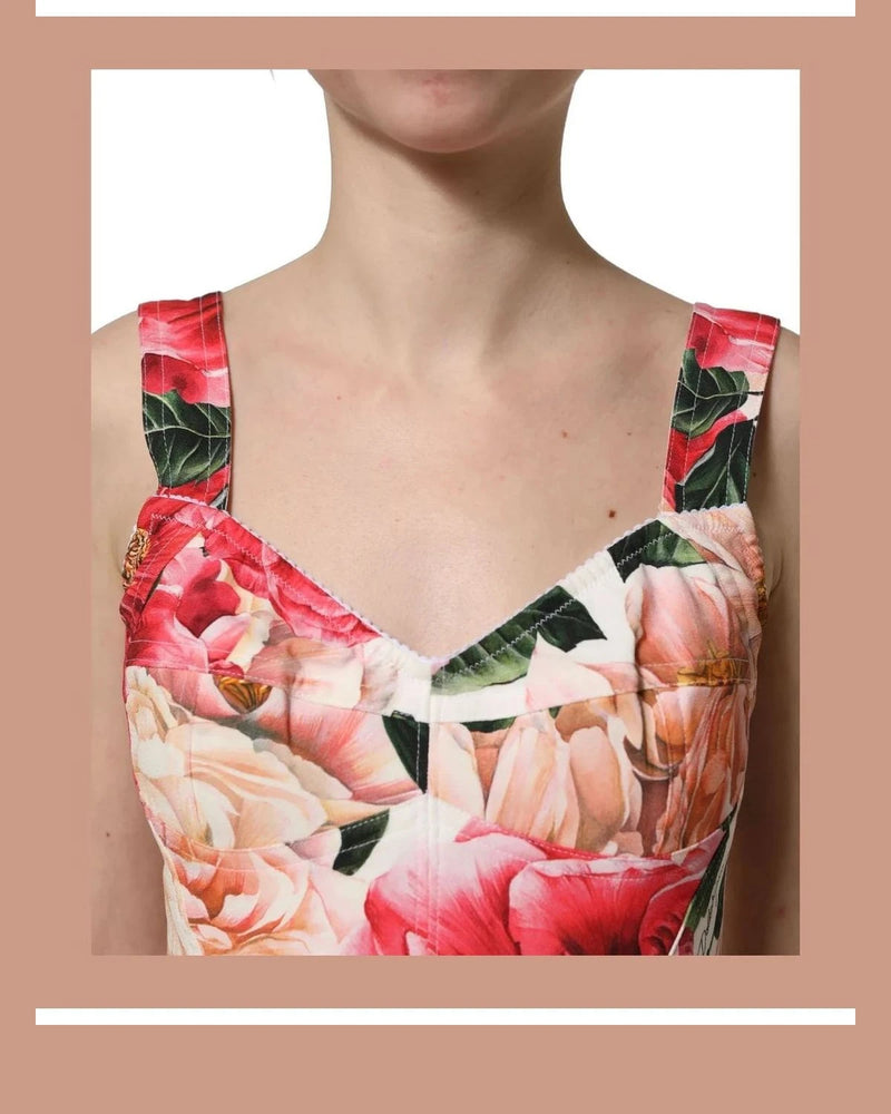 Dolce & Gabbana Corsets & Bustier in red, Nylon — view 6