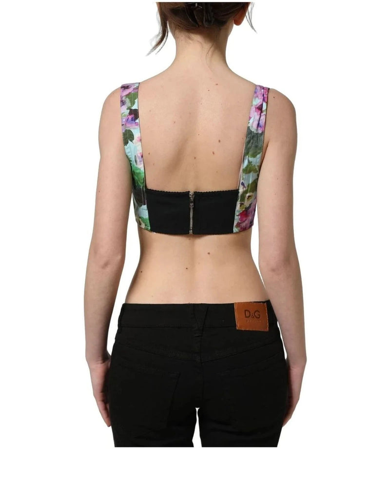 Dolce & Gabbana Corsets & Bustier in blue, Elastane — view 2