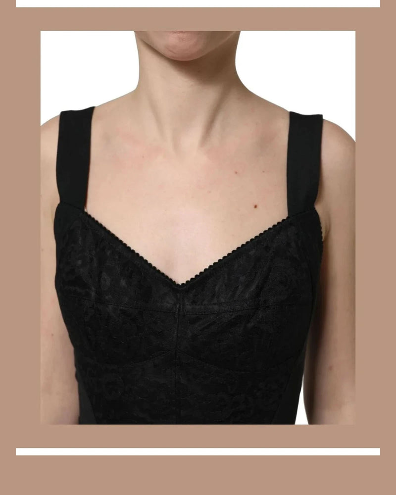 Dolce & Gabbana Corsets & Bustier in black, Nylon — view 6