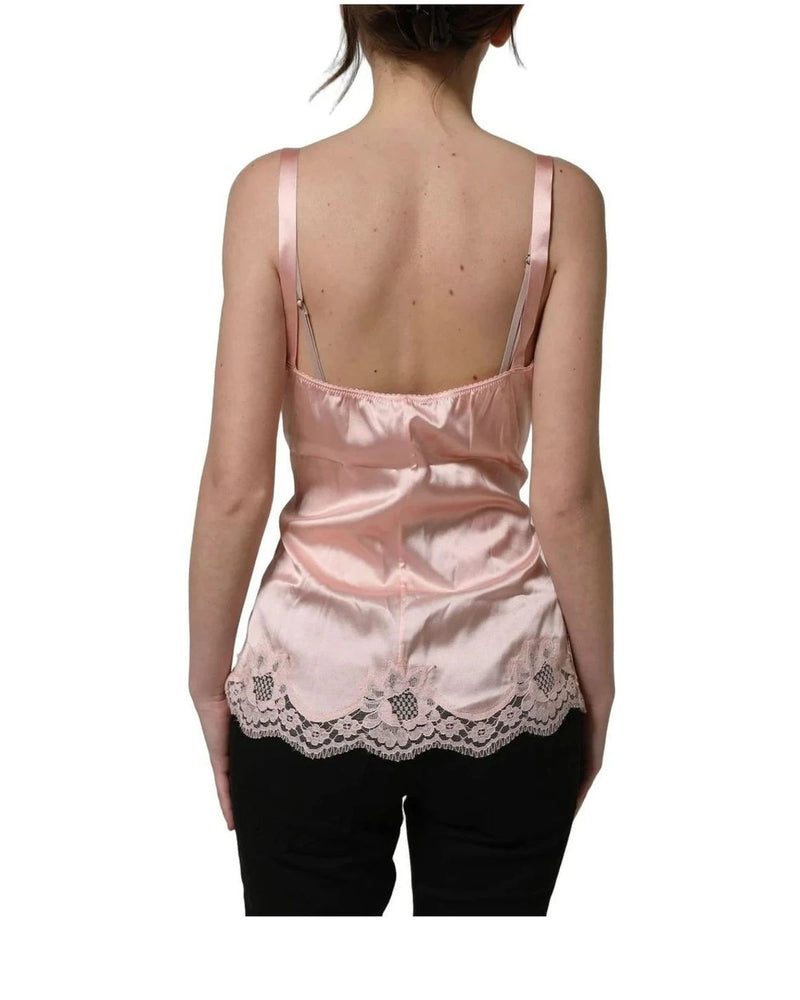 Dolce & Gabbana Women's Underwear Slip in pink, Cotton — view 2