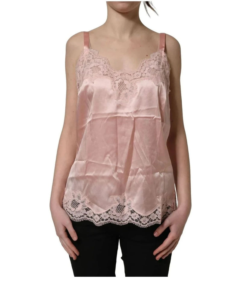 Dolce & Gabbana Women's Underwear Slip in pink, Cotton — view 4