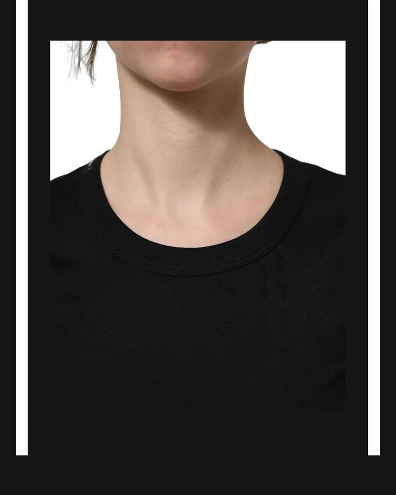 Dolce & Gabbana T-Shirt in black, Cotton — view 6