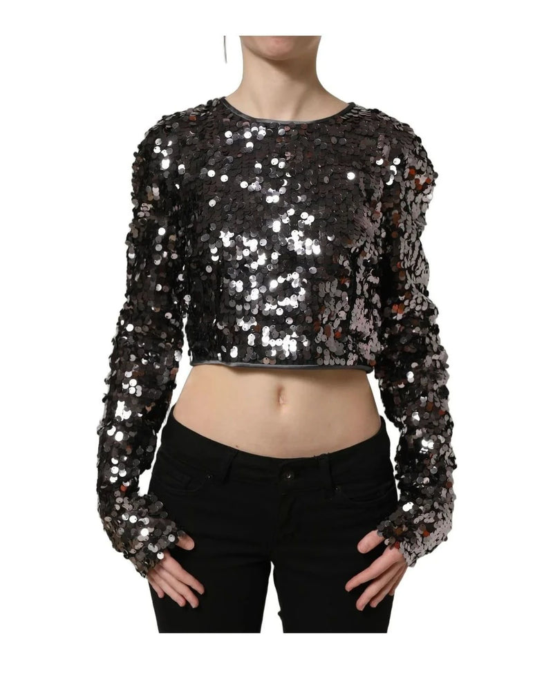 Dolce & Gabbana Blouse in black, Silk — view 3