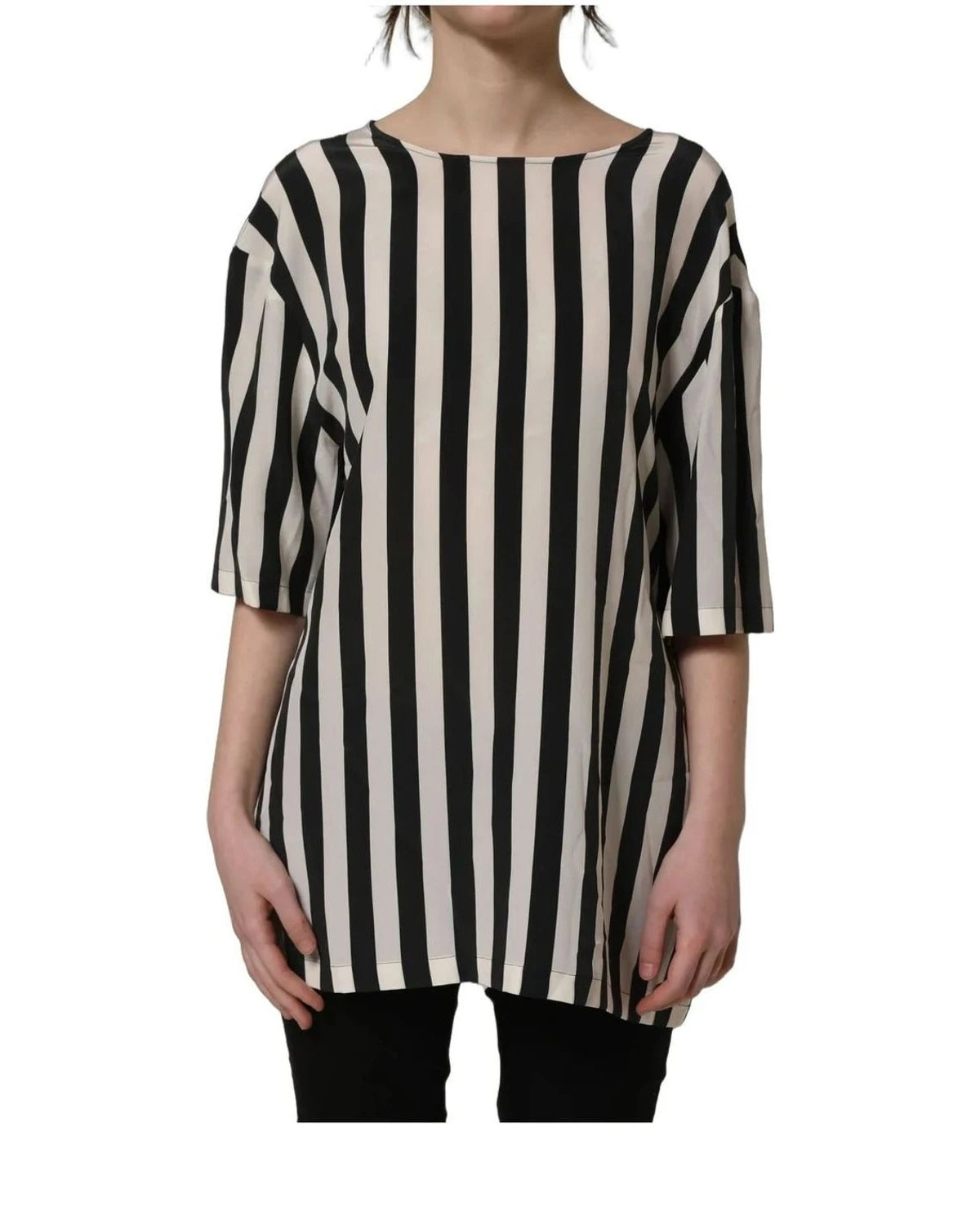 Dolce & Gabbana Blouse in black, Silk — view 3