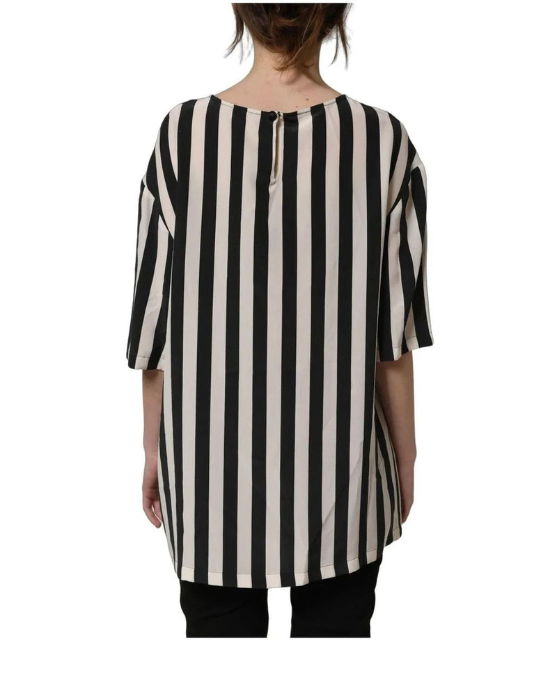 Dolce & Gabbana Blouse in black, Silk — view 5