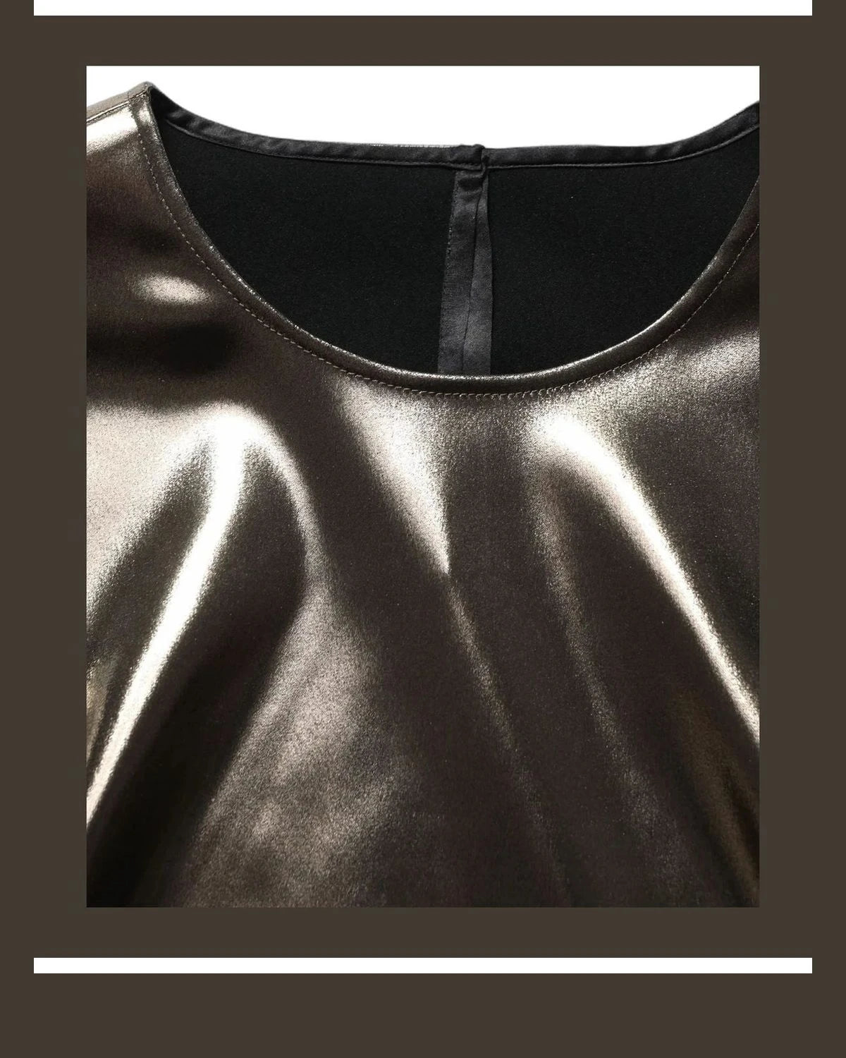 Dolce & Gabbana Tank Top in bronze, Acetate