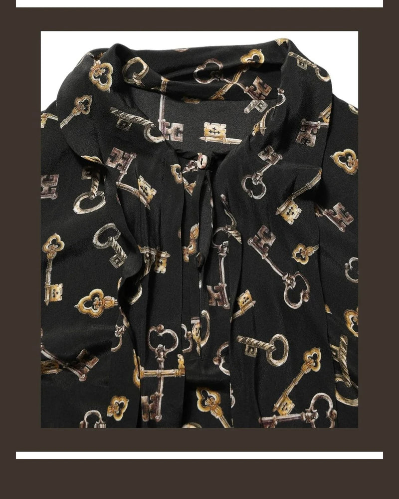 Dolce & Gabbana Blouse in black, Silk